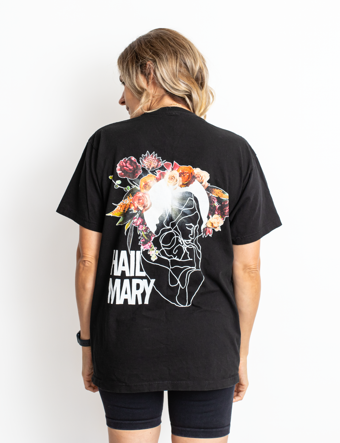 Hail Mary black unisex heavyweight t-shirt